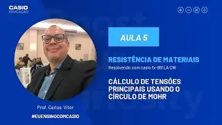 C&aacute;lculo de Tens&otilde;es Principais usando o C&iacute;rculo de Mohr