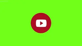 Animated play Button Click Green Screen #play #greenscreen