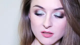 Яркий мятный макияж| Mint makeup| Polina Sparking