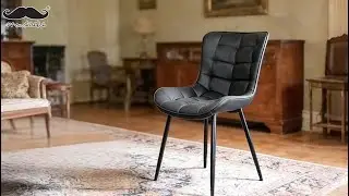 Moustache Armless Dining Chairs, Set of 2