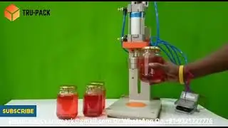 SEMI AUTO LUG CAP CAPPING MACHINE - LC-50E