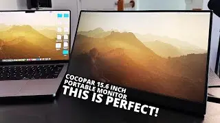 Cocopar 15.6inch Portable Monitor - Unboxing & Testing