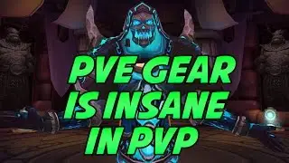 PvE Gear is INSANE in PVP - Warlords of Draenor ( World of Warcraft)