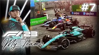 CAR PARK AT RASCASSE? - F1 23 My Team Career Mode Part 7 (Monaco GP)