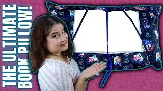 SEW THIS! Book Rest Pillow Tutorial
