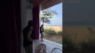 A day in Kumta without trending audio! #kumta #kurmaprivatebeach #coupleshorts #coupletravel
