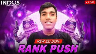 INDUS BATTLE ROYAL LIVE RANK PUSH TO COSMIC 🔥 II INFERNO IS LIVE 💛