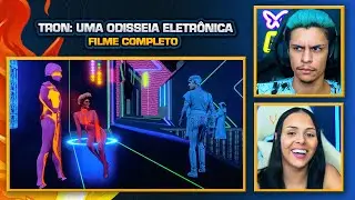 ERA NECESSÁRIO VER ISSO ANTES DO LEGADO ??? | Tron: Uma Odisseia Eletrônica | [Casal Jounin React] 🔥