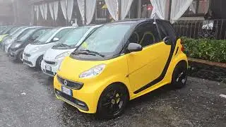 4 Le auto partecipanti sul piazzale di Sicilia in miniatura