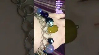 Multi colour glass beads bracelet#shorts#short #shortvideo#shortsvideo #viral#video#viralvideo #cute