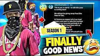 Season 1 & Season 2 Return CANCELLED! 🤬Old Items Will Never Return 🤯Finally Good News For All Player