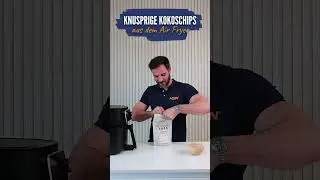 Rezept f&uuml;r Kokoschips in der Hei&szlig;luftfritteuse 🥥