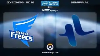 Overwatch - Afreeca Freecs Blue vs. Lunatic Hai [Set 2] - Semifinal - IEM Gyeonggi Inviational 2016