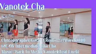 Vanotek Cha Line Dance (Intermediate Cha Cha) Demo &Count
