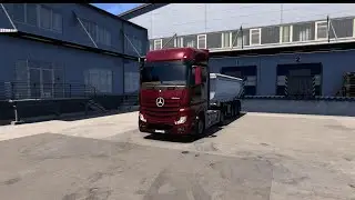 Wheat Delivery | Mercedes Actros 510 hp | 4K Gameplay | Logitech G29 Steering Wheel | ETS2 | Dumper