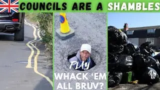 Советы в Великобритании &mdash; полный бардак! 🗑️🚧 | TikTok: ОБНАРУЖЕНЫ мусорные баки, выбоины и сломан...