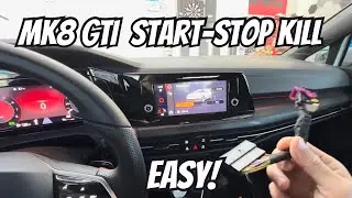 MK8 GTI how to disable start stop forever