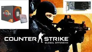 AMD Ryzen 5 1600 \ Radeon 7750 \ CS:GO @ 1920x1200 / 1280x800 / highest-lowest settings