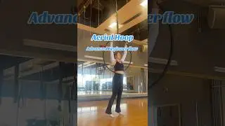 Aerial Hoop &mdash; Advanced Beginner Flow #aerialtutorials #aerialhooptricks #beginnerfriendly