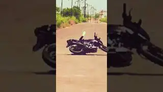 🏍wheelie fail ❌pulsar 150😭 #reels #viral #pulsar125splitseat #pulsar #pulsar150modified @amanstuntz