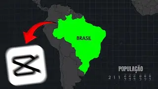Como Fazer Mapas Animados no CapCut em S&Oacute; 5 MINUTOS! ⏰