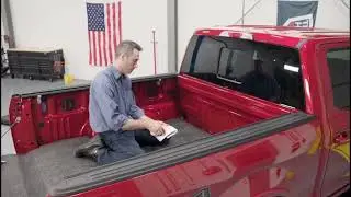 Waterproof Hard Aluminum +PU Tri-fold Tonneau Cover