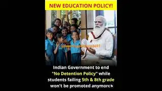 Central government has made a majorchange in education policy, ending the 