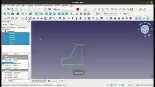 How to use Mirror tool in FreeCAD draft workbench