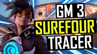 GRANDMASTER 3 TRACER - SUREFOUR ! TRACER GAMEPLAY OVERWATCH 2