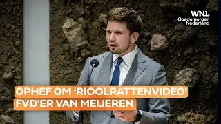 Ophef om &lsquo;rioolrattenvideo&rsquo; Van Meijeren (FvD): &lsquo;Dit is intimiderend&rsquo;