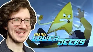 A Starfleet Insignia Tries to Kill Rutherford (Lower Decks: 