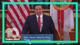 DeSantis, citing increased testing as COVID-19 cases climb, says no changes for Florida's reopening