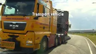 Journey of the world's longest wind turbine rotor blade