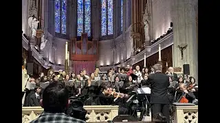 Faure Requiem at Grace Cathedral - De Anza College Choir & orchestra -  VOSV - -Cyril Deaconoff