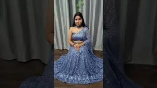 lavender colour lehenga #wedding #makeup #makeuptutorial #youtubeshorts #youtube #fashion #viral