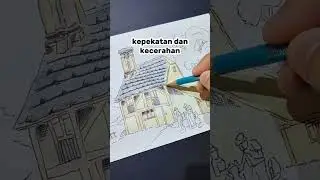 Kreativiti yang Mengalir dengan Tip Asas Pensil Cat Air..🎨✏️#artstationary #Creativityfacts