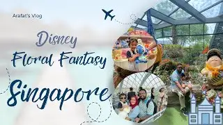 Disney Floral Fantasy at Gardens by the Bay Singapore 🇸🇬🌸 | 4K Must-See Attraction #gardensbythebay