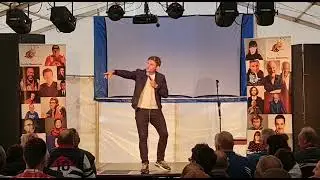Scott Bennett - Don't arrive late for a comedy show!