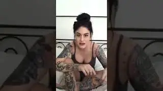 #1 Tattoos girl  -Canadian Girl- Comes to say about herself