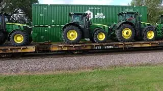 Rochelle Train Park, IL A Long Train
