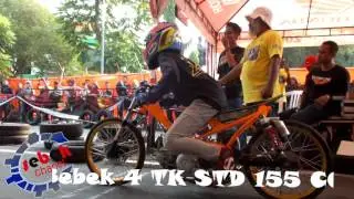 Dandim Cup Drag Bike Speed Batlle Seri 2 Madiun || Bebek 4 TK STD 155 CC