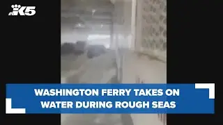 Washington ferry hits some rough seas