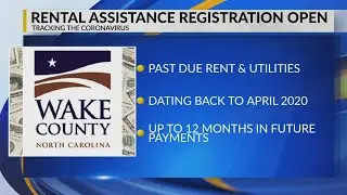 Wake County rental assistance registration now open
