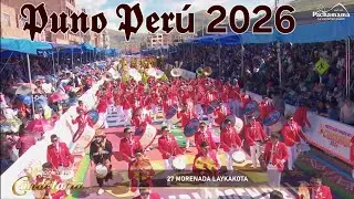 GRAN PARADA Y VENERACION A LA SANT&Iacute;SIMA VIRGEN DE LA CANDELARIA PUNO PER&Uacute; 2026 PRIMER DIA
