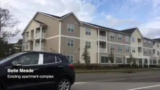 Belle Meade apartments has proposed building a 96-unit expansion in three new buildings adjacent to