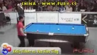 Kelly Fisher vs. Pan Xiao Ting CHN-10