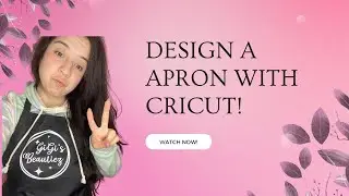 Cricut | Customize apron with IRON ON
