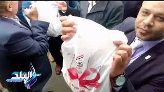 صدى البلد | تحيا مصر يوزع أول دفعات اللحوم القادمة من السعودية على 5510 أسرة بالإسماعيلية