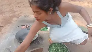 Aaj Morning Me Mula Saag Sabji Hua