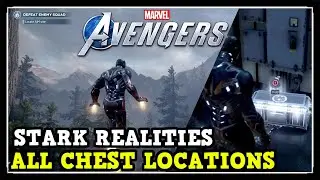 Marvel Avengers Game: Stark Realities All Chest Locations (Collectibles, Comics, Gear, Artifacts)